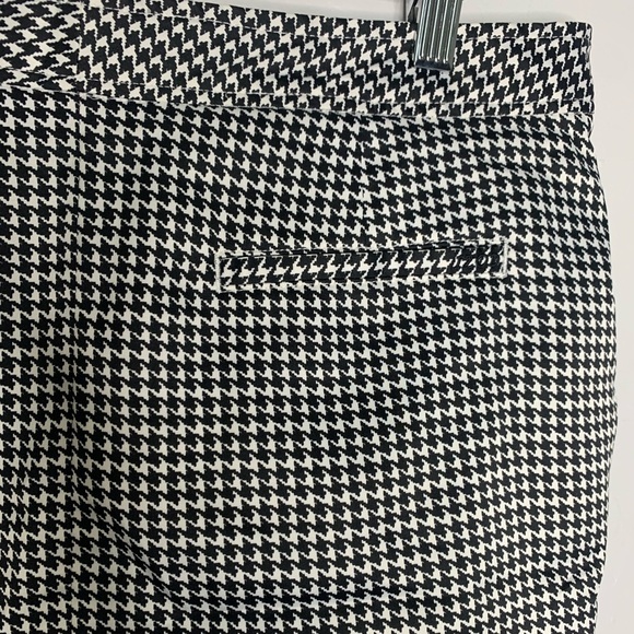 Izod Perform Black and White Houndstooth Print Golf Skort Size 8 - Picture 10 of 13